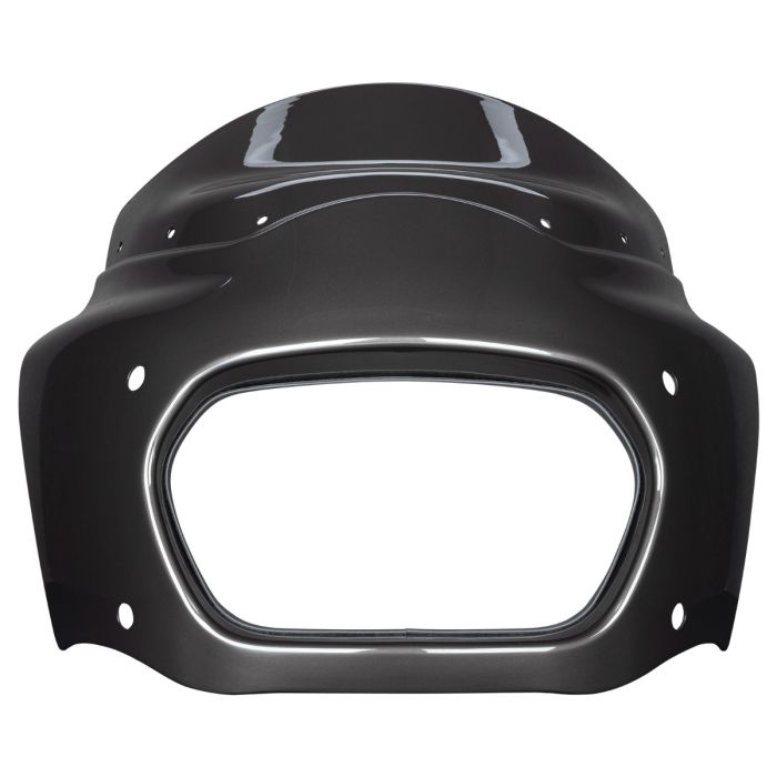 Gray Haze Outlaw Headlight Fairing for Harley® Fat Bob FXFB from HOGWORKZ