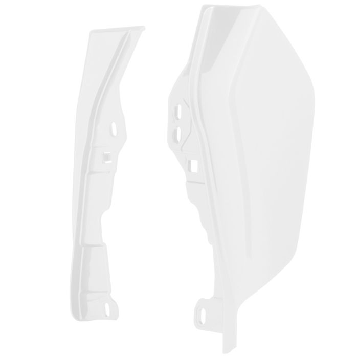  Harley-Davidson® mid frame air deflector in White Onyx Pearl