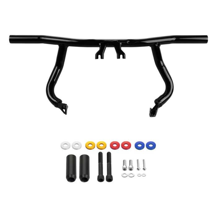 HOGWORKZ Black Flat-Out™ Performance Engine Guard for Harley® Touring