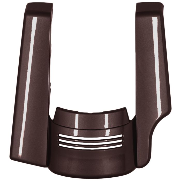 Midnight Crimson Stretched 2-Into-1 Tri-Bar Fender Extension Harley TouringMidnight Crimson Stretched 2-Into-1 Tri-Bar Fender Extension Harley Touring angleMidnight Crimson Stretched 2-Into-1 Tri-Bar Fender Extension Harley Touring front angleMidnight Cri