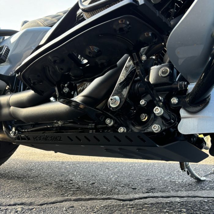HOGWORKZ® Black Skid Plate / Chassis Protector for Harley® Touring