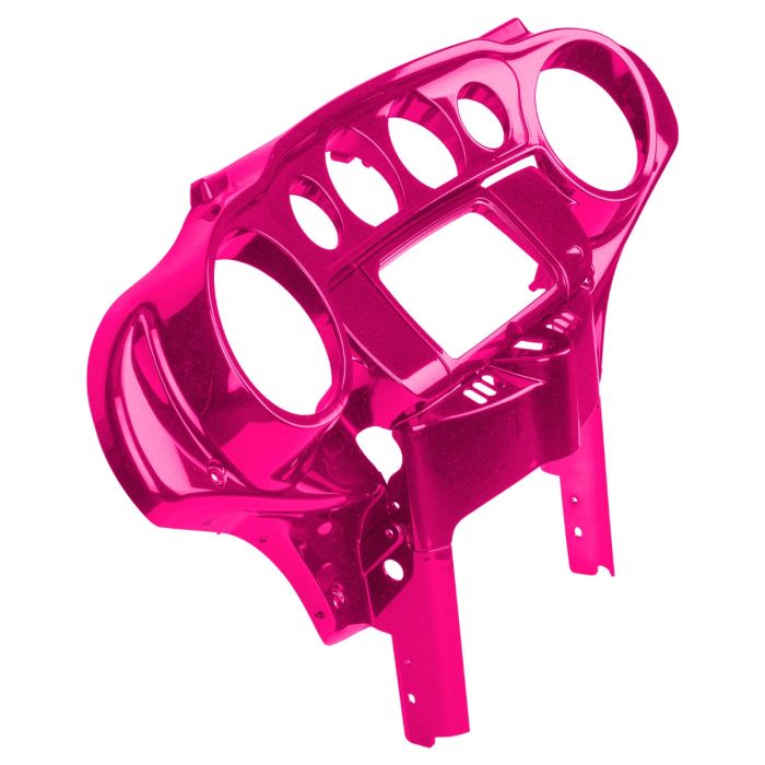 Purple Fire Front Inner Speedometer Cowl Fairing for Harley® Touring from HOGWORKZ® angle