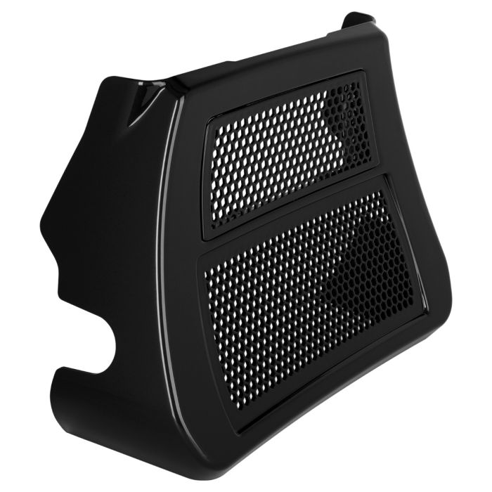 Raven Metallic Oil Cooler Cover for Harley® Touring