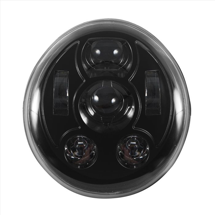 Harley V-Rod '02-'17 Blackout LED Headlight from HOGWORKZ