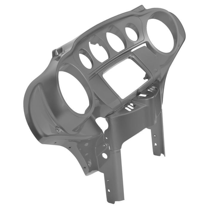 River Rock Gray Denim Front Inner Speedometer Cowl Fairing for Harley® Touring from HOGWORKZ® angle