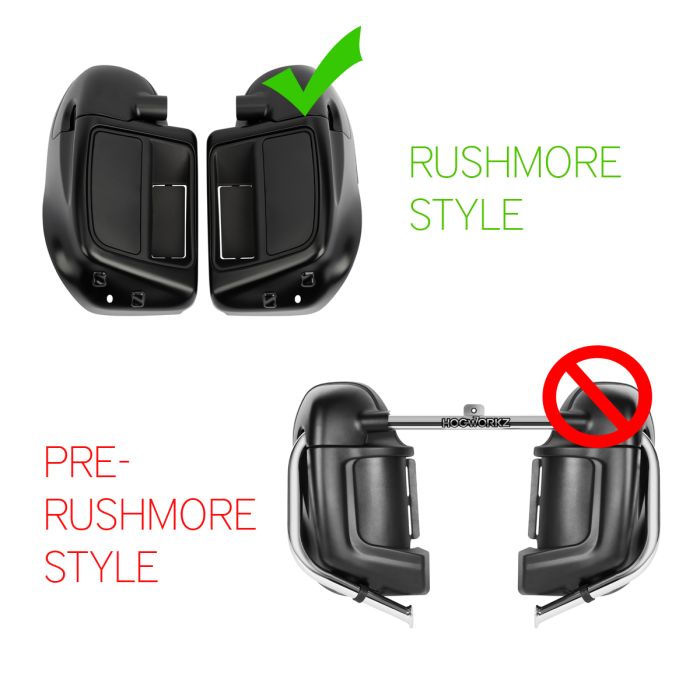 HOGWORKZ® Lumipro LED Lower Fairing Inserts for Harley® Touring