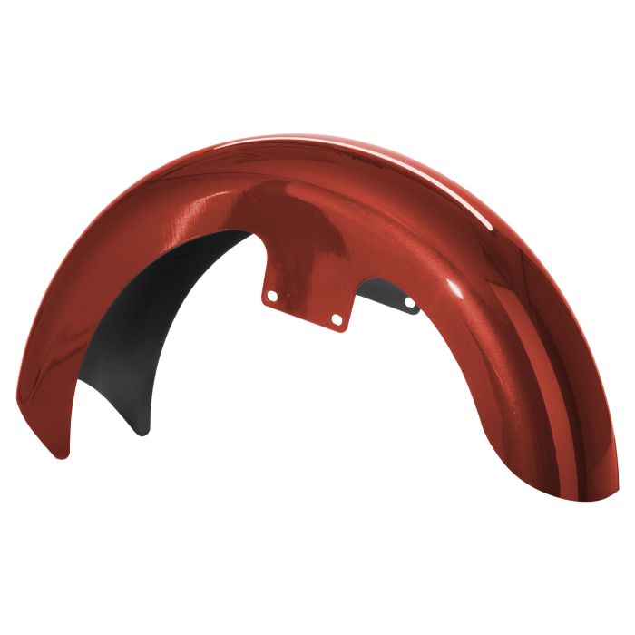 Sedona Orange 19 inch Wrapped Front Fender for Harley® Touring motorcycles from HOGWORKZ® front