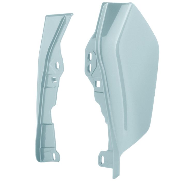 Harley-Davidson mid frame air deflector in Sharkskin Blue