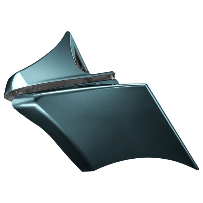 Alpine Green Scoop Daddy™ Stretched Side Covers for Harley® Touring from hogworkz