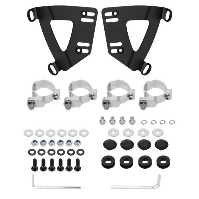HOGWORKZ® Menace Fairing Brackets (39mm) for Harley® Sportster XL full kit