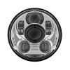 5 3/4" LED Chrome V2 Headlight for Harley® Sportster, Dyna, Softail & Indian Motorcycles®