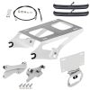 Chrome Detachable Tour Pack Luggage Conversion Kit for Harley® Touring '14-'24