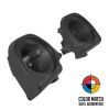Color Matched 6.5" Lower Vented Fairing Speaker Pod Mounts for Harley® Touring '94-'23