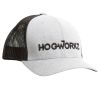 HOGWORKZ® Uprise Hat with Mesh Back | Black/Grey | FlexFit