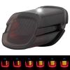HOGWORKZ® Uproar Sequential & Strobe LED Taillight w/ Plate Light | Smoked