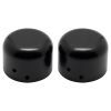 Harley® Front Axle Nut Covers | Black 