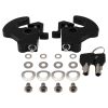 Locking Quick Release Clamp Kit for Harley-Davidson® Motorcycles | Black