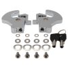 Locking Quick Release Clamp Kit for Harley-Davidson® Motorcycles | Chrome