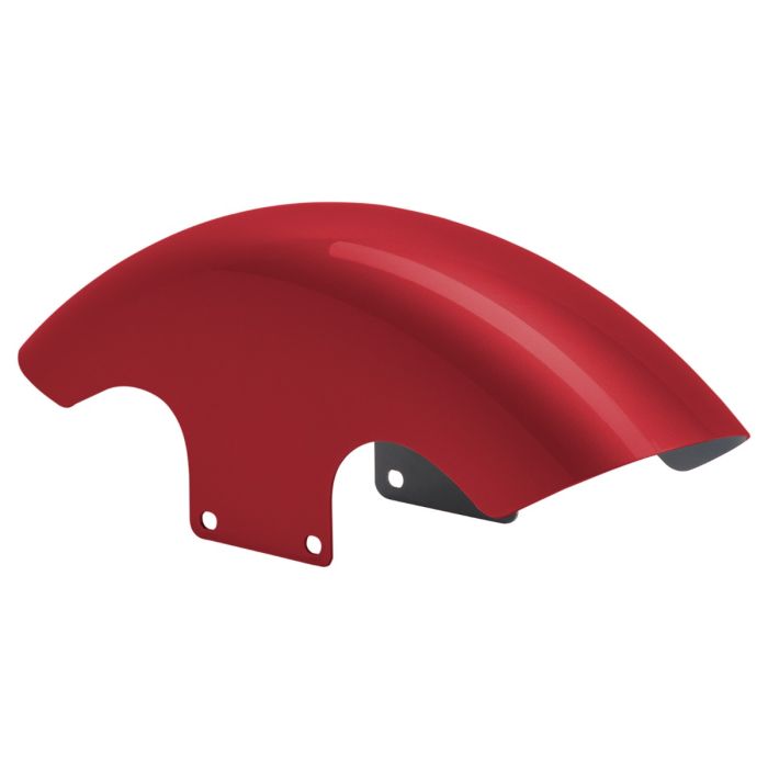 Billiard Red 19" Chopped Front Fender for Harley® Touring