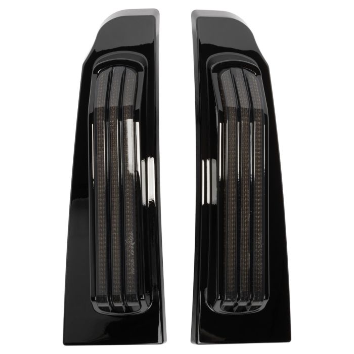 Vivid Black HOGWORKZ® Illumina Flush Fender LED System for Harley® Touring 