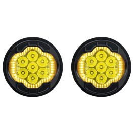 LED Goldtooth™ Performance LED Passing Lamps for Harley® from