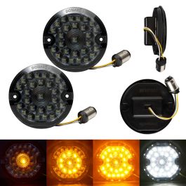 HOGWORKZ® Sequentialz™ LED Front Turn Signals for Harley-Davidson