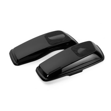 Vivid Black Harley® Touring Saddlebag Speaker Lids from HOGWORKZ®