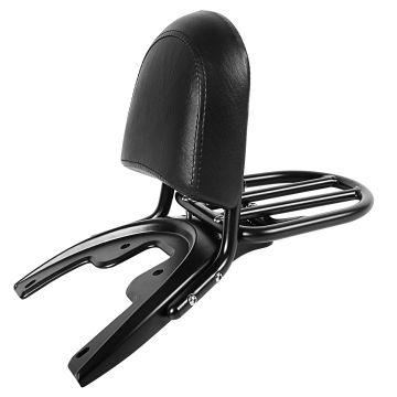 Harley-Davidson V-Rod sissy bar backrest with luggage rack from HOGWORKZ