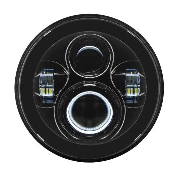 Harley® 7" LED Blackout Headlight from HOGWORKZ®