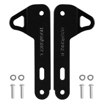HOGWORKZ® Black Trailer Tie Down Brackets for Harley® Touring