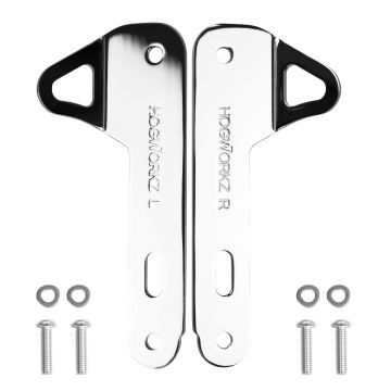 HOGWORKZ® Chrome Trailer Tie Down Brackets for Harley® Touring