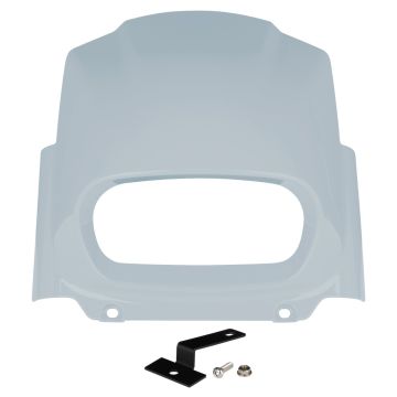 Barracuda Silver Denim Nano Outer Fairing for Harley® Fat Bob from HOGWORKZ