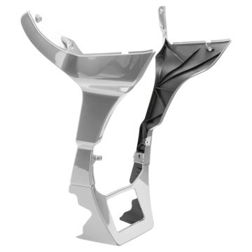 Billet Silver Fairing Spoiler Kit for Harley® Road Glide from HOGWORKZ