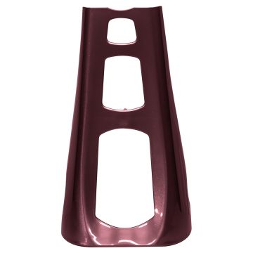 Billiard Burgundy Chin Spoiler for Harley Touring from HOGWORKZ FRONT VIEW