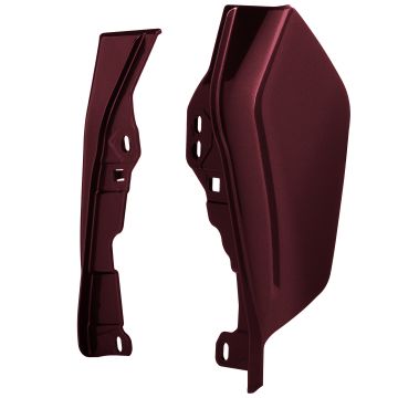 Billiard Burgundy mid frame air deflector side