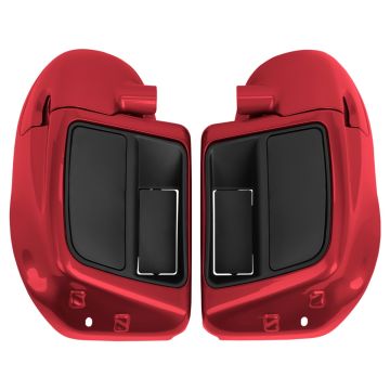 Billiard Red Rushmore Style Lower Vented Fairings for Harley® Touring from HOGWORKZ 
