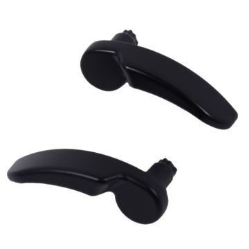 Harley saddlebag lid levers from HOGWORKZ in black