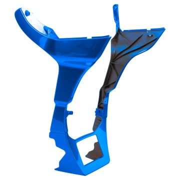 Blue Max Pearl Fairing Spoiler Kit for Harley® Road Glide from HOGWORKZ angle