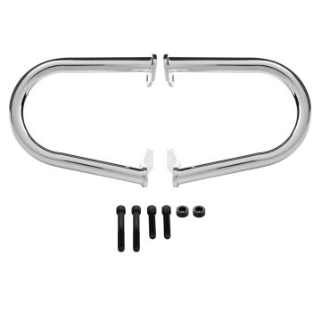 Chrome Saddlebag Guards for Harley® Sport Glide from HOGWORKZ complete kit