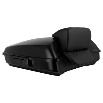 Unpainted Razor Tour Pack w/ Slim Backrest & Black Hardware for Harley® Touring from HOGWORKZ