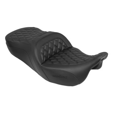 Saddlesoft Seat for Harley® Touring with Black Stitching from HOGWORKZ