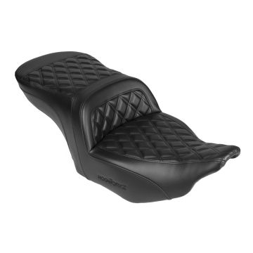 Saddlesoft Seat for Harley® Touring with Black Stitching from HOGWORKZ