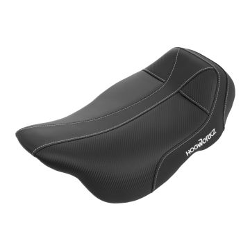 Carbon Weave Alpha Solo Seat for Harley® Touring from HOGWORKZ