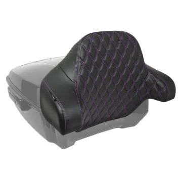 HOGWORKZ® Purple Stitching King Tour Pack Backrest Pad