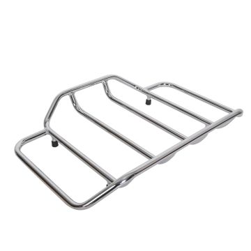 HOGWORKZ® chrome Tour Pack Luggage Rack for Harley-Davidson® Touring motorcycles