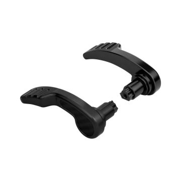 Black Anodized Saddlebag Lid Levers for Harley® Touring from HOGWORKZ