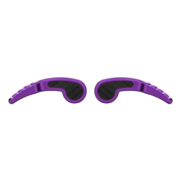 Purple Anodized Saddlebag Lid Levers for Harley® Touring from HOGWORKZ
