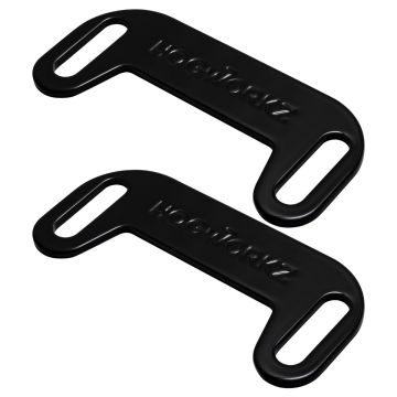 Adjustable Exhaust Centering Brackets for Harley® Touring Models with Stretched Saddlebags