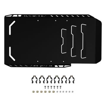 HOGWORKZ® Black Skid Plate / Chassis Protector kit for Harley® Touring