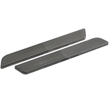 Smoked Saddlebag Latch Cover Reflectors for Harley® Touring from HOGWORKZ